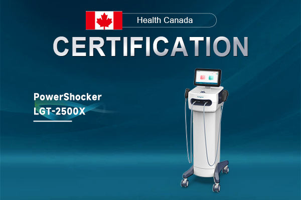Health Canada aprova o novo dispositivo de terapia por ondas de choque PowerShocker LGT-2500X da Longest Medical